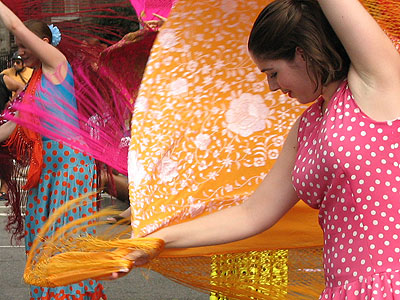 Furia Flamenca dancer Amy Weishampel