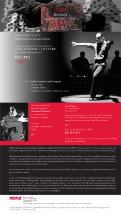 Intimo poster